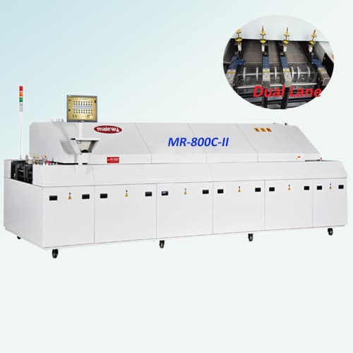 MR_800C SMT reflow soldering machine for LED assembly line